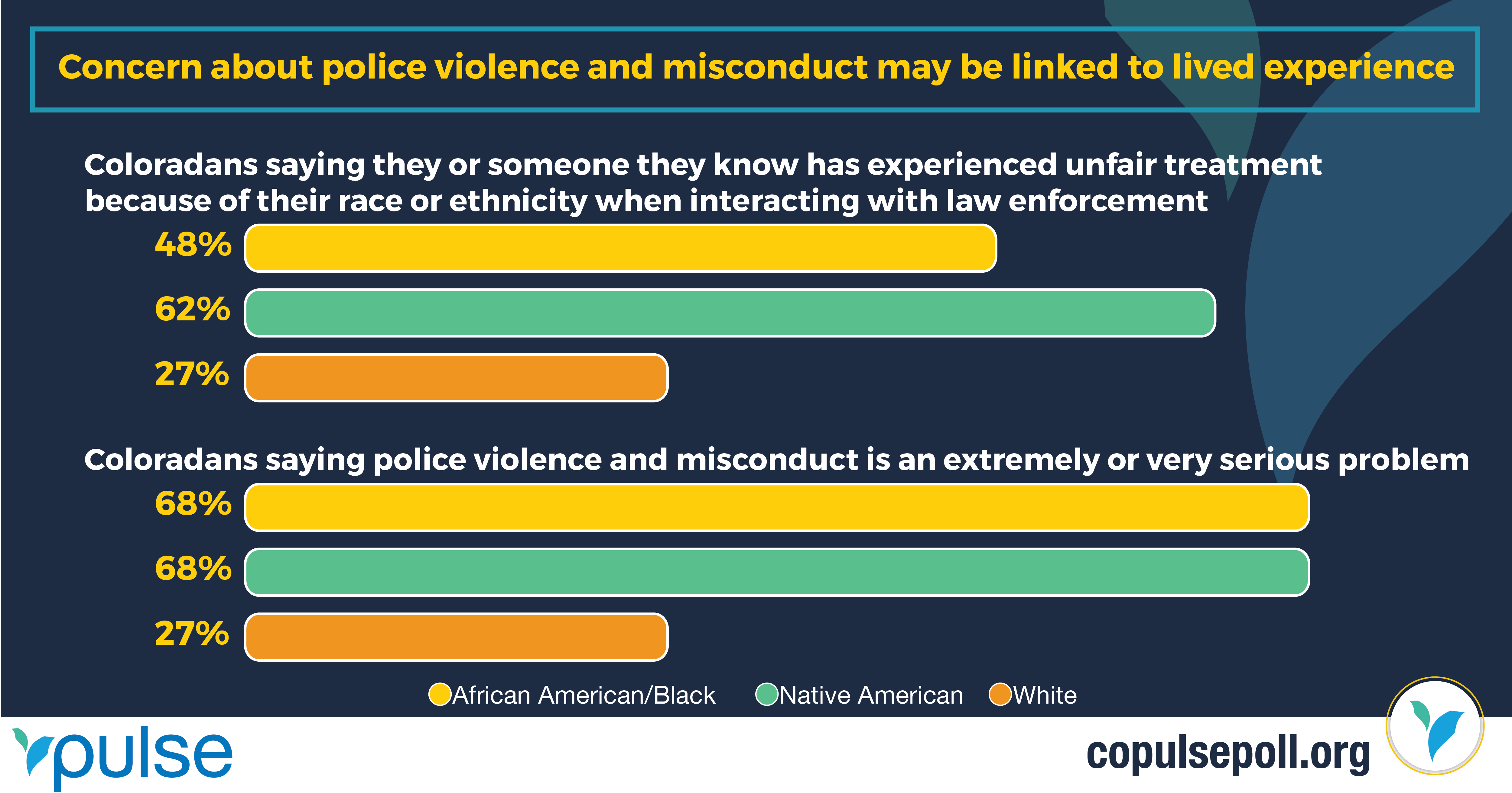 GRAPHIC: Concern about police violence and misconduct may be linked to lived experience.