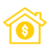 Affordable housing icon